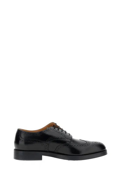Tod's Derby Low Shoes In Black