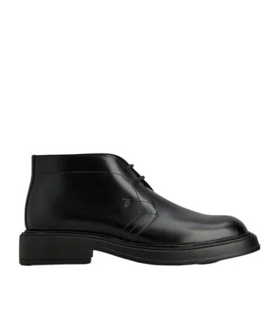 Tod's Desert Boots In Black