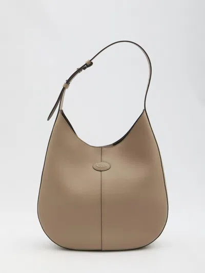 Tod's Di Bag Hobo In Brown