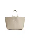 Tod's 'di Bag' Ivory Leather Bag In Beige