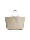 Tod's 'di Bag' Ivory Leather Bag In Cream