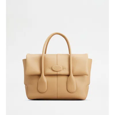 Tod's Di Bag Reverse In Leather Small