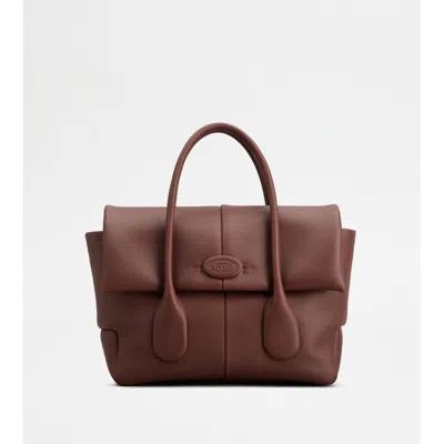 Tod's Di Bag Reverse In Leather Small