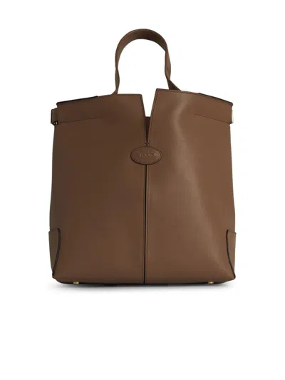 Tod's 'di Bag' Small Brown Leather Bag