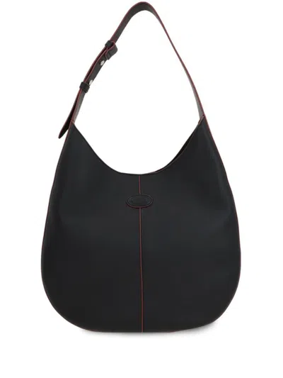 Tod's Women Di Bag Small Leather Hobo Bag In Multicolor