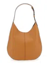 Tod's Women Di Bag Small Leather Hobo Bag In Brown