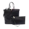 Tod's Di Leather Handbag Black In Black