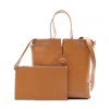 Tod's Di Leather Tote Bag Brown In Brown