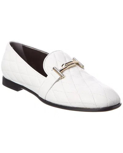 Tod's Double T Leather Loafer
