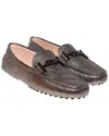 TOD'S TOD’S DOUBLE T LEATHER LOAFER