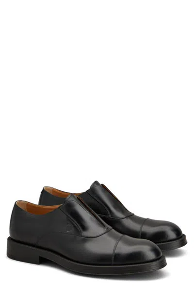 Tod's Elasticated Cap Toe Oxford In Animal Print