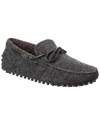 Tod's Flannel Loafer In Gray