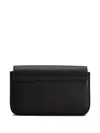 Tod's Flap Leather Mini Bag In Black