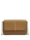Tod's Mini Bag With Chain-link Shoulder Strap In Brown