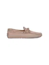 Tod's Gommino Driving Leather Slippers In Multi