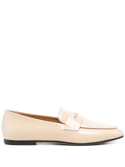 Tod's Flat Shoes In Beige