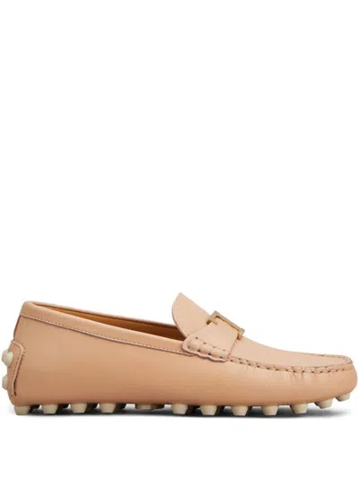 Tod's Flat Shoes In Beige