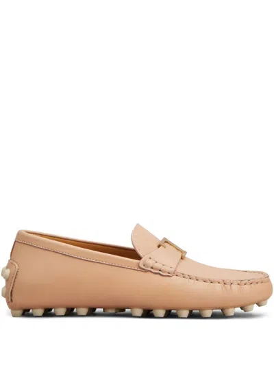 Tod's Flat Shoes In Beige