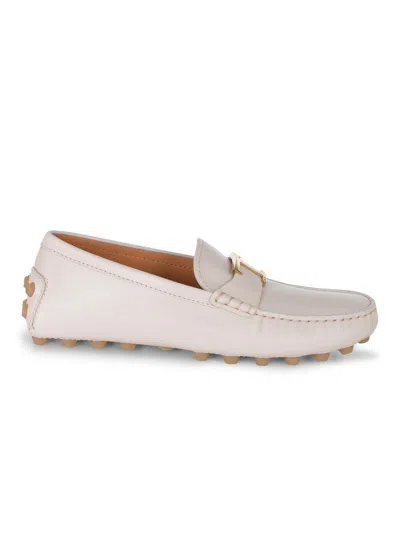 Tod's Flat Shoes In Beige