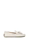Tod's Flat Shoes In Beige