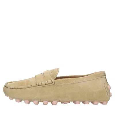 Tod's Flat Shoes In Neutral