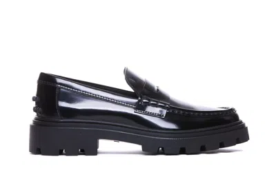 Tod's Loafers In Black