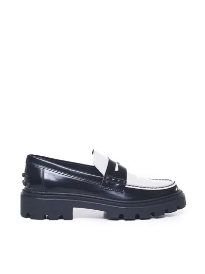 Tod's Flat Shoes In Black