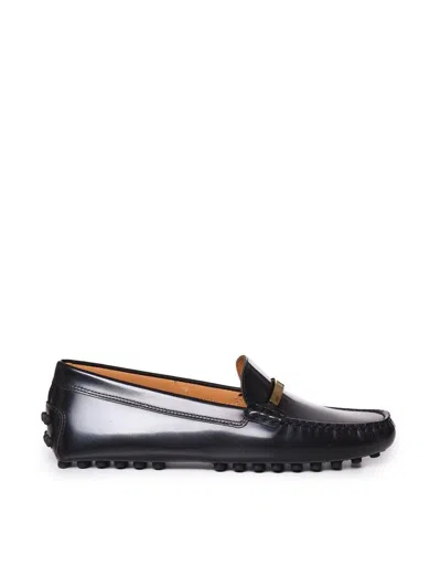 TOD'S TOD'S GOMMINO LEATHER LOAFERS