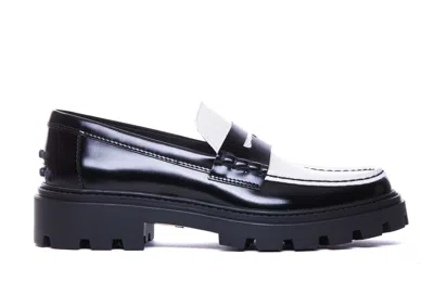 Tod's Flat Shoes In Black