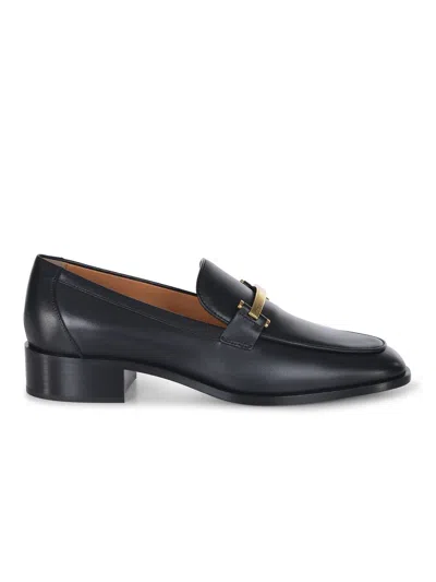 Tod's Flat Shoes In Black