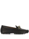 Tod's Flat Shoes In Black
