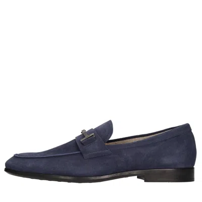 Tod's Flat Shoes Blue In Blu Blu E Verdi