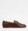 Tod's Flat Shoes In Brown