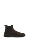 Tod's Round-toe Ankle Boots In Brown