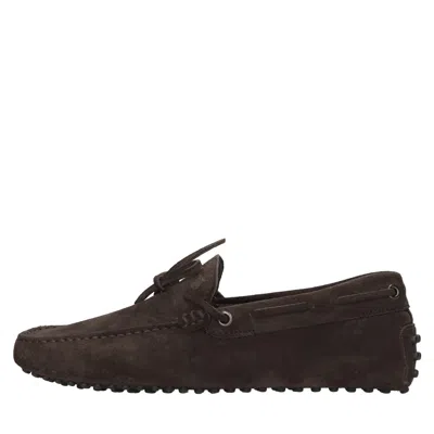 Tod's Flat Shoes Brown In Marrone Scuri