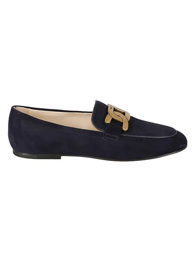 Tod's Flat Shoes In Galassia Scuro