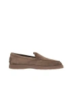 Tod's Suede Loafers In Light Beaver