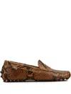Tod's Flat Shoes In Brown