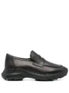 Tod's Leather Loafers In Multi