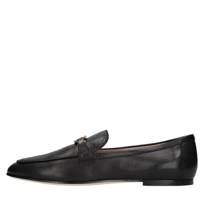 Tod's Flat Shoes In Black