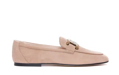 Tod's Flat Shoes In Pink