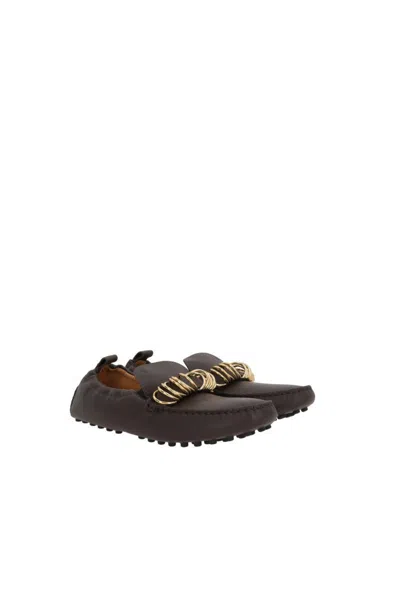 Tod's Mocasines - Ninguno In Rosewood
