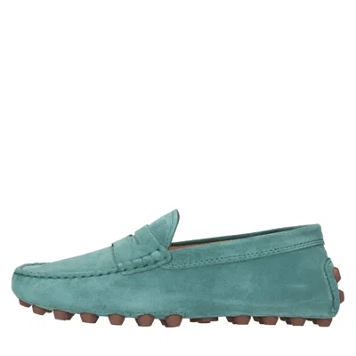 Tod's Flat Shoes In Blue