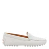 Tod's Flat Shoes In White
