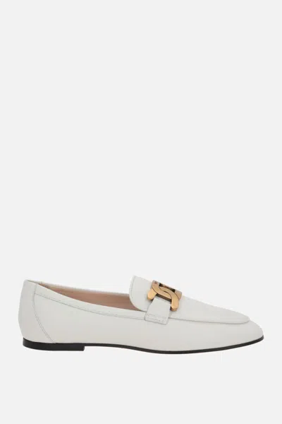 Tod's Flat Shoes In White