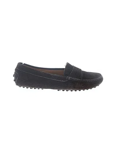 Pre-owned Tod's Flats In Brown