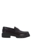 Tod's Mocassin Tods Made Of Semi-gloss Leather In Red