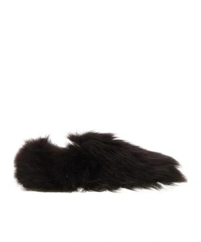 TOD'S TOD'S FUR GOMMINO LOAFERS