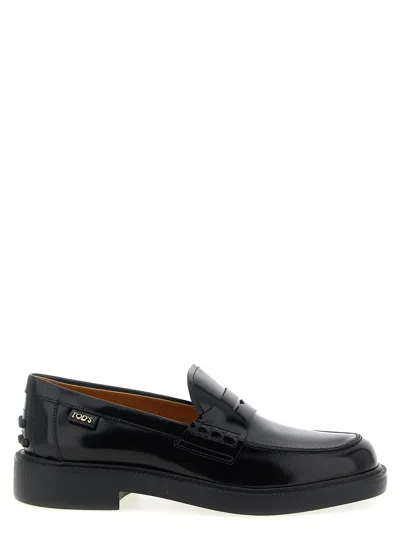 Tod's 'gomma 20 L' Loafers In Black