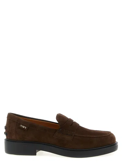 Tod's 'gomma 20l' Loafers In Black